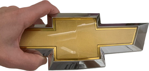Front grille gold - gold, emblem